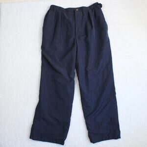 Tourney Gore Tex Pants Mens XL Blue Waterproof Rain Golf Outdoor Vintage